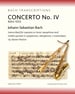 CONCERTO IV BWV 1055